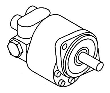 385x325 complete hydraulic pump made to fit massey