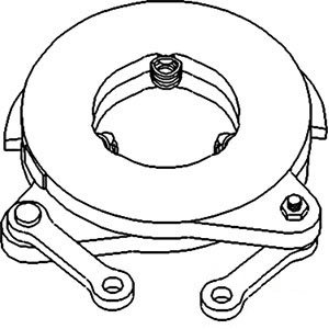 300x300 case ih tractor, combine brake actuating assembly part