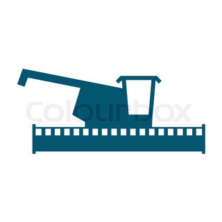 320x320 Combine Harvester Vector Sketch Icon Stock Vector Colourbox