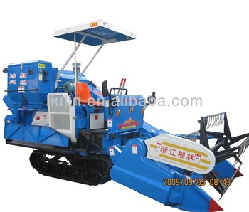 350x298 Full Feeding Combine Harvester