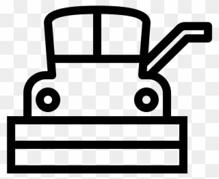 320x262 This Looks Like A Drawing Of A Tractor Or A Plow Of Clipart