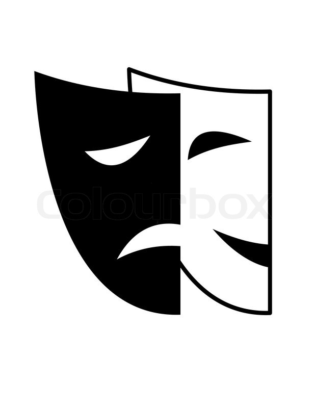 618x800 theatrical masks