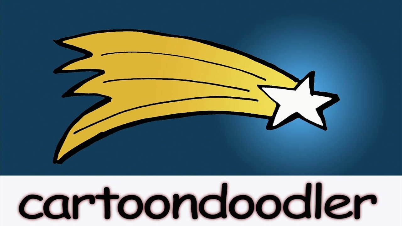 1280x720 How To Draw A Shooting Star