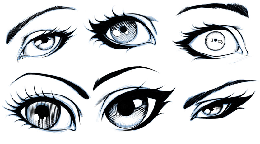836x463 Comic Book Eyes Best Drawing Drawing Skill
