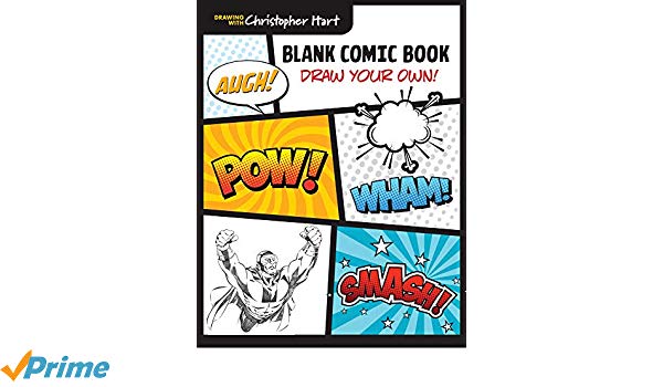 600x350 Blank Comic Book Draw Your Own!