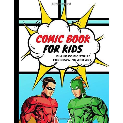 500x500 Comic Book For Kids Blank Comic Strips For Drawing And Art