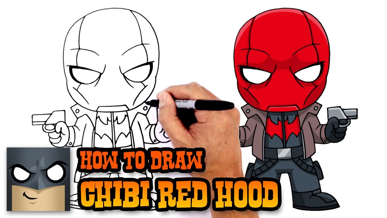 1280x720 How To Draw Red Hood Dc Comics