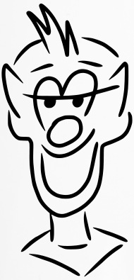 190x395 Comic Figure Happy Travel Mug Spreadshirt