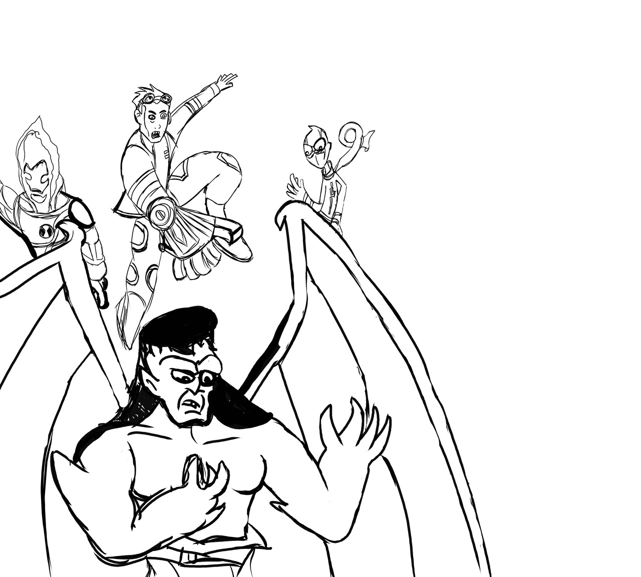 1280x1152 Dr Awesome The Wizard Of Character Drawing For My