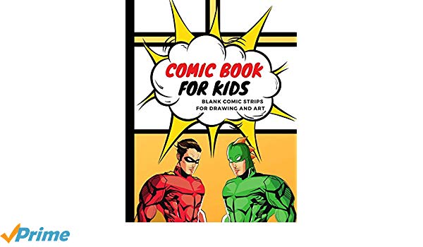 600x350 Comic Book For Kids Blank Comic Strips For Drawing And Art