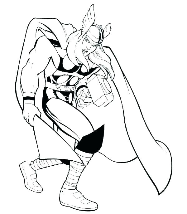 600x686 Marvel Comic Coloring Pages Superhero Colouring Pictures Superhero