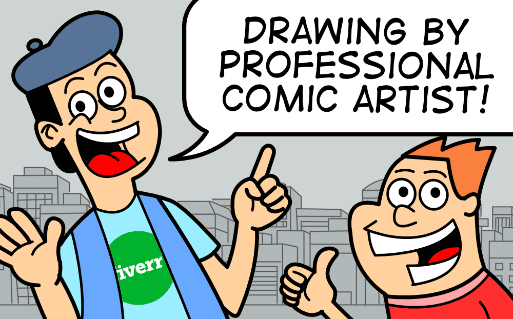 1000x622 Draw Comic Strip And Cartoon For You