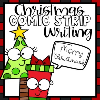 350x350 Christmas Themed Comic Strip Writing