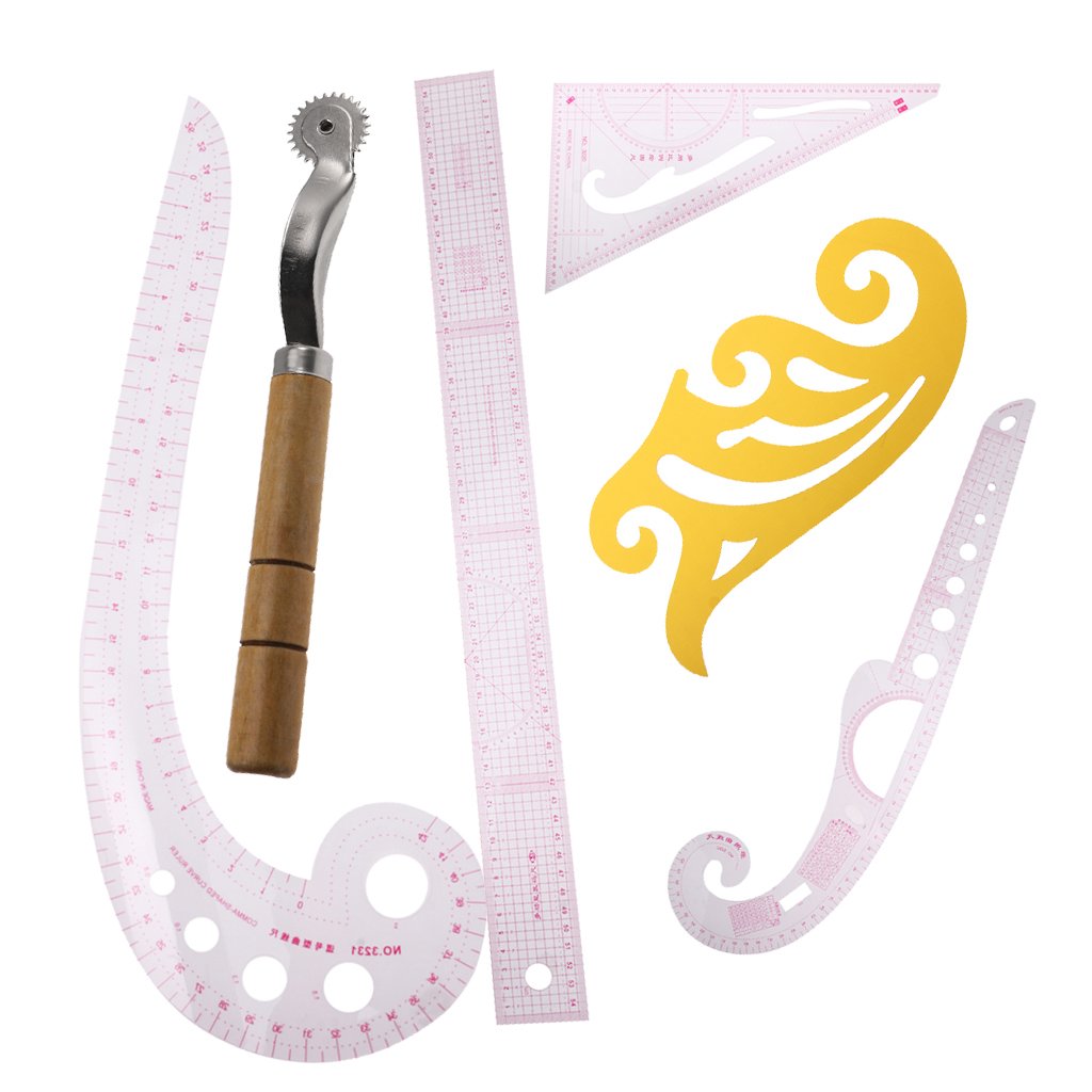 1024x1024 baoblae set of tailor drawing comma line french curve sewing