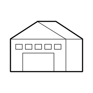 300x300 commercial building exterior office bulding royalty free vectors