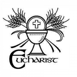 250x250 Catholic Drawing Eucharist, Picture
