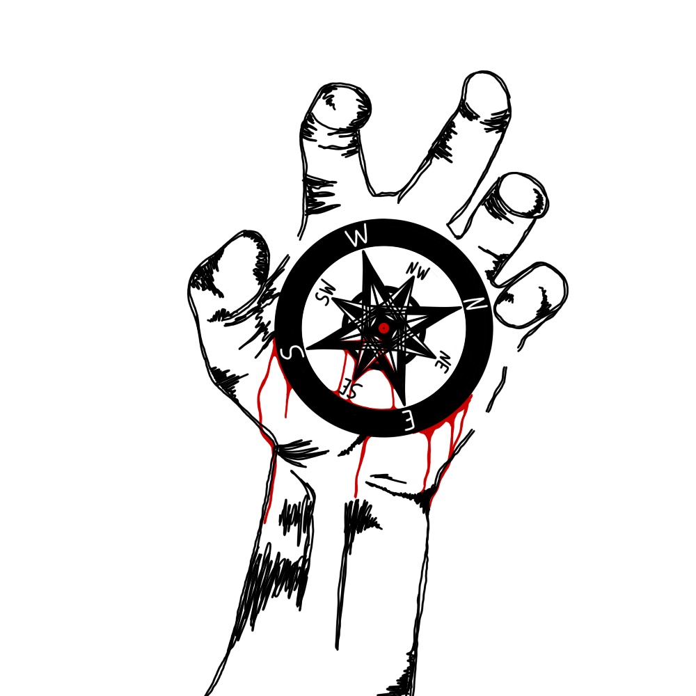 1000x1000 Just A Compass In A Hand, What Do U Think I'll Post Another One
