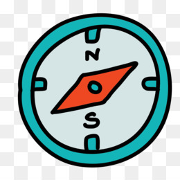 260x260 Compass Cartoon Drawing Clip Art