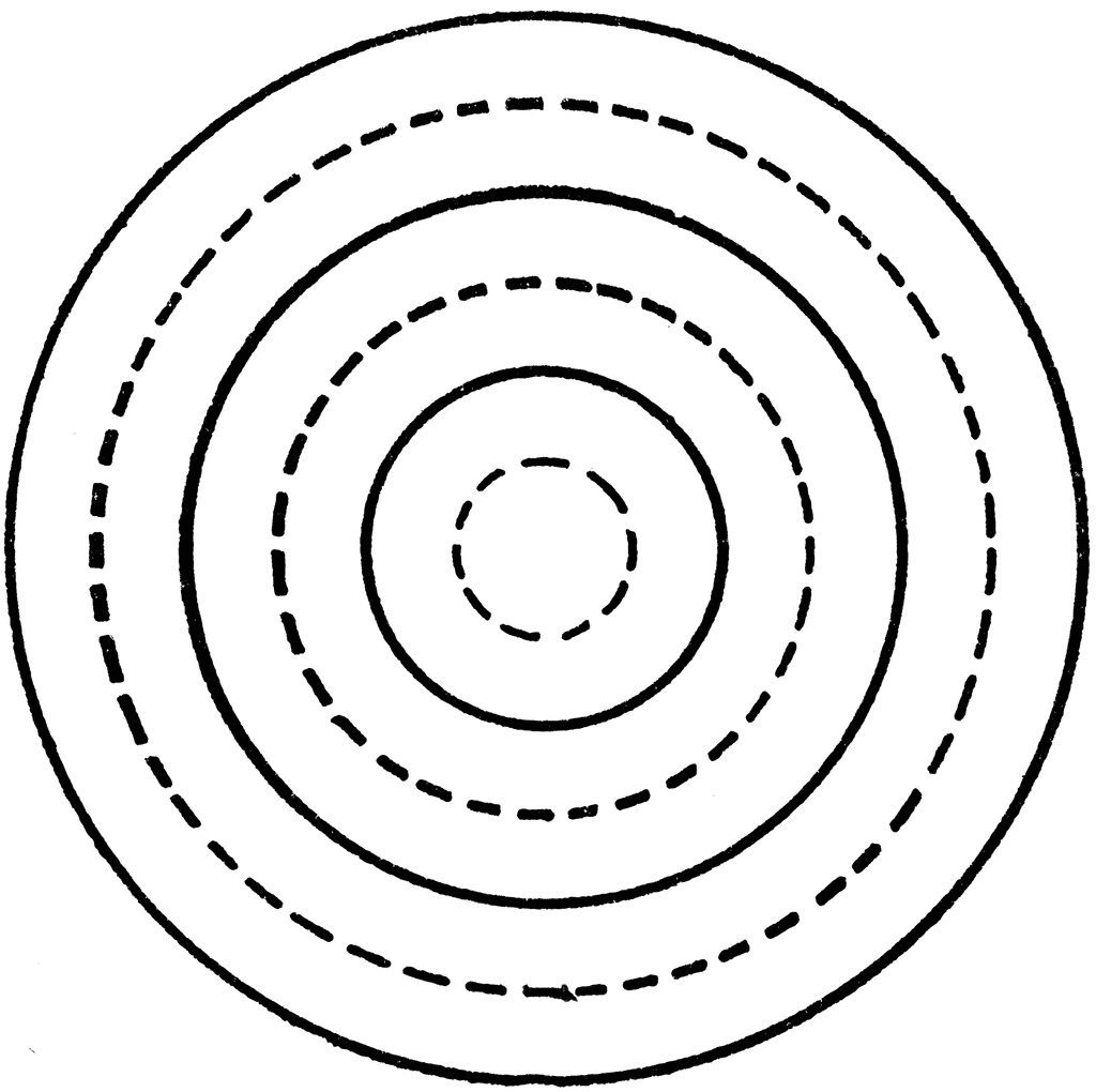 1024x1020 Drawing Concentric Circles With Compass Clipart Etc