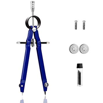 355x355 professional compass with lock, inch diameter, compass