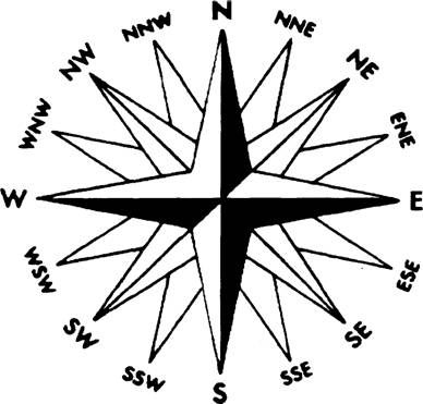 388x371 Mariner's Compass Drawing The Points Of A Compass