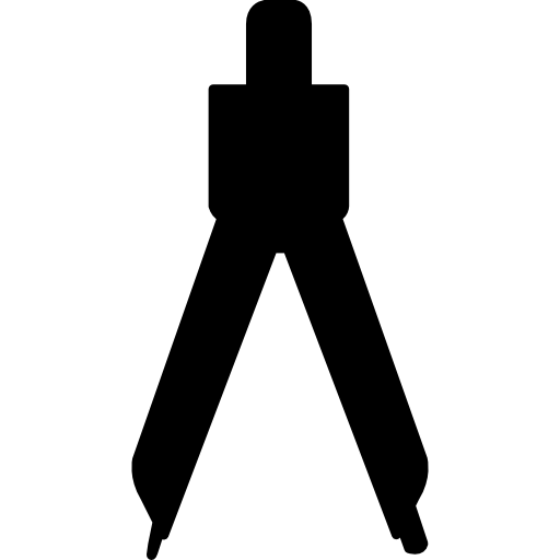 512x512 Compass Mathematics Tool For Drawing Circles Icons Free Download