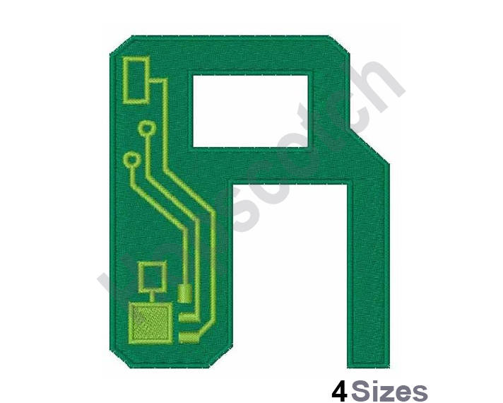 712x570 Computer Chip Font R