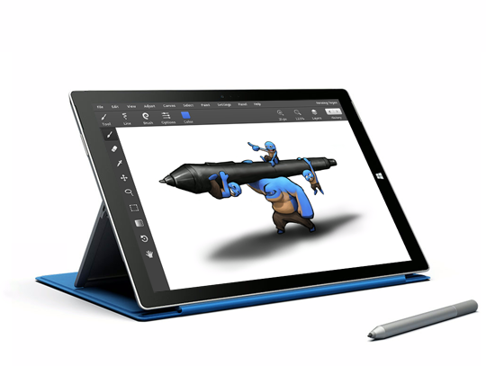 540x407 leonardo the best drawing painting app for windows