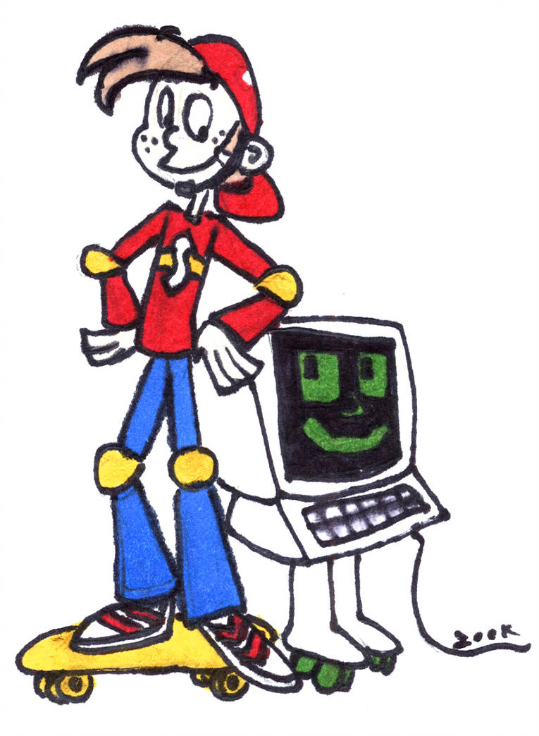 765x1044 Scooter Computer And Mr Chips
