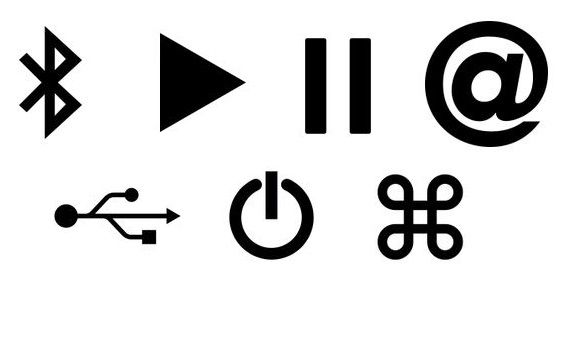 572x338 Giant Painted Symbols On Walls In Blue Inside, Just Arrow Outside