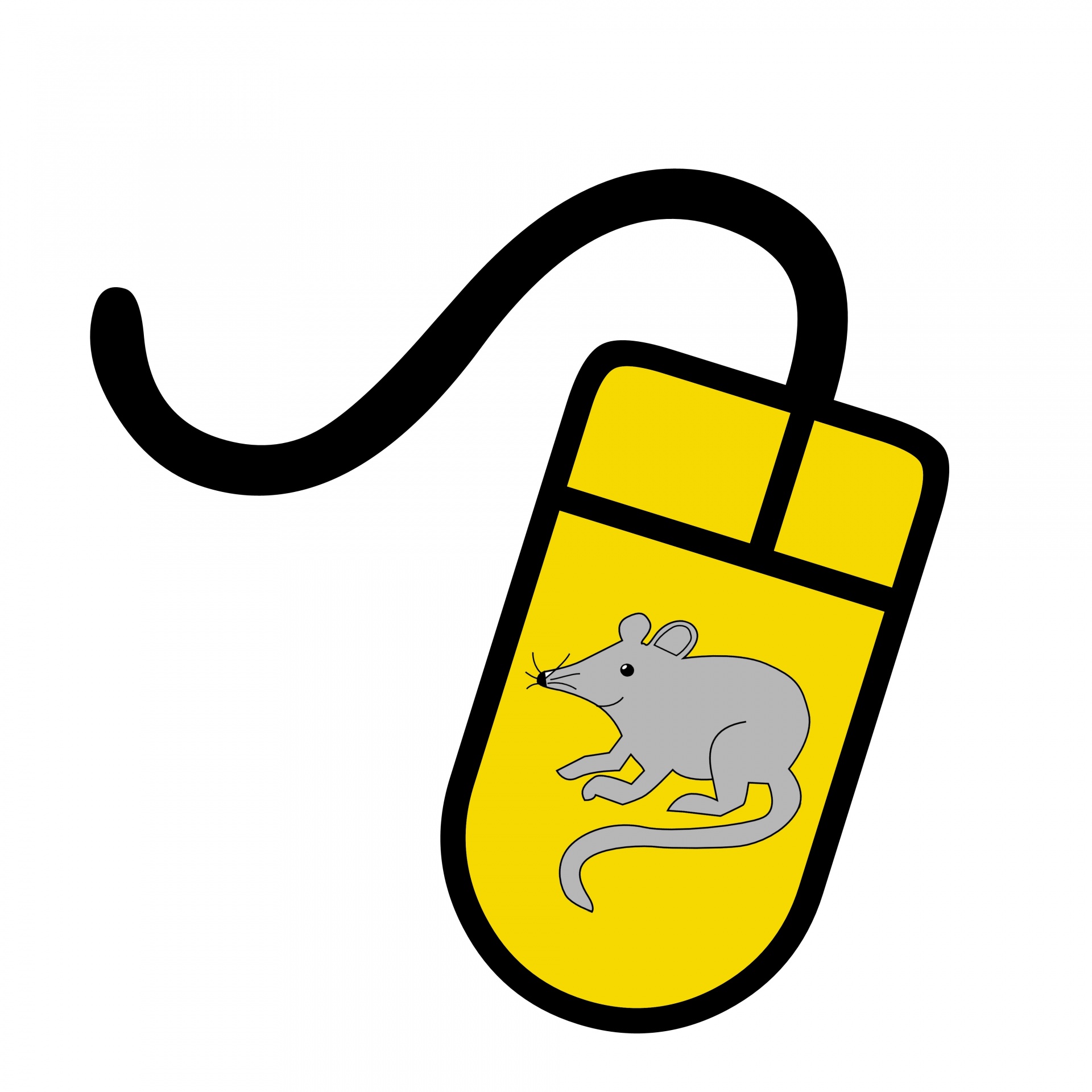 1920x1920 Drawing, Computer, Mouse, White, Background