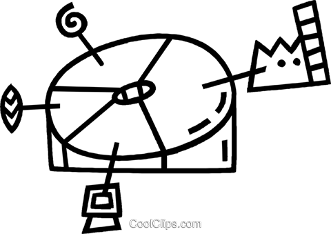 480x339 Computer Network Royalty Free Vector Clip Art Illustration