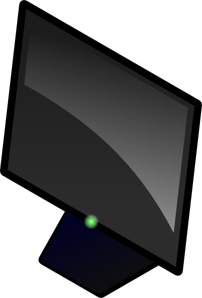 402x592 Computer Screen Clip Art Free Vector In Open Office Drawing