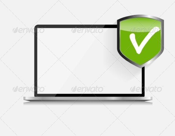 590x457 Internet Security Icon Vector Illustration Vectors Graphics
