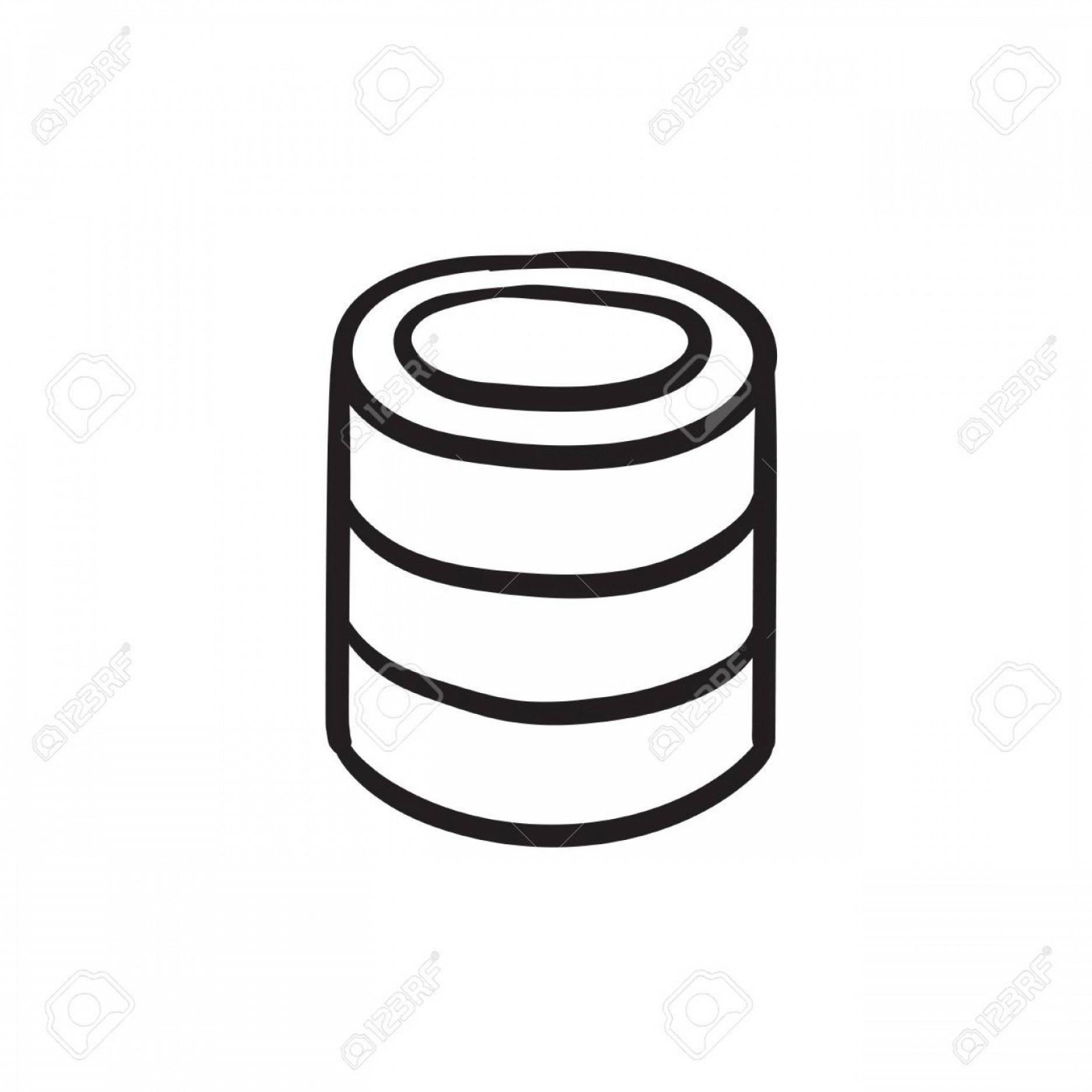 1872x1872 Photostock Vector Computer Server Vector Sketch Icon Isolated