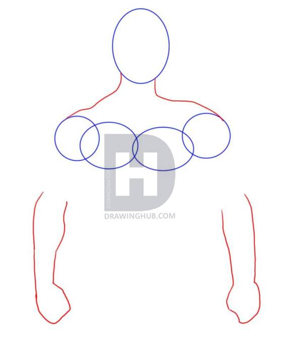 564x720 how to draw conan the barbarian, step