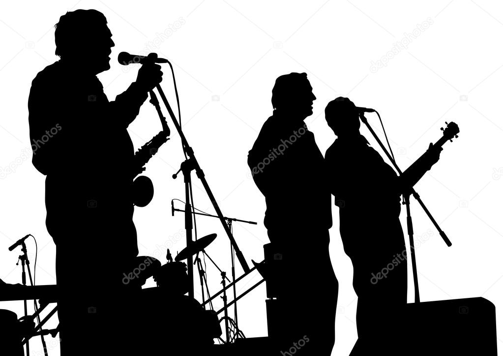 1023x723 Concert Drawing Musician For Free Download