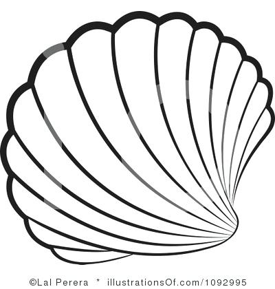 Conch Shell Line Drawing | Free download on ClipArtMag