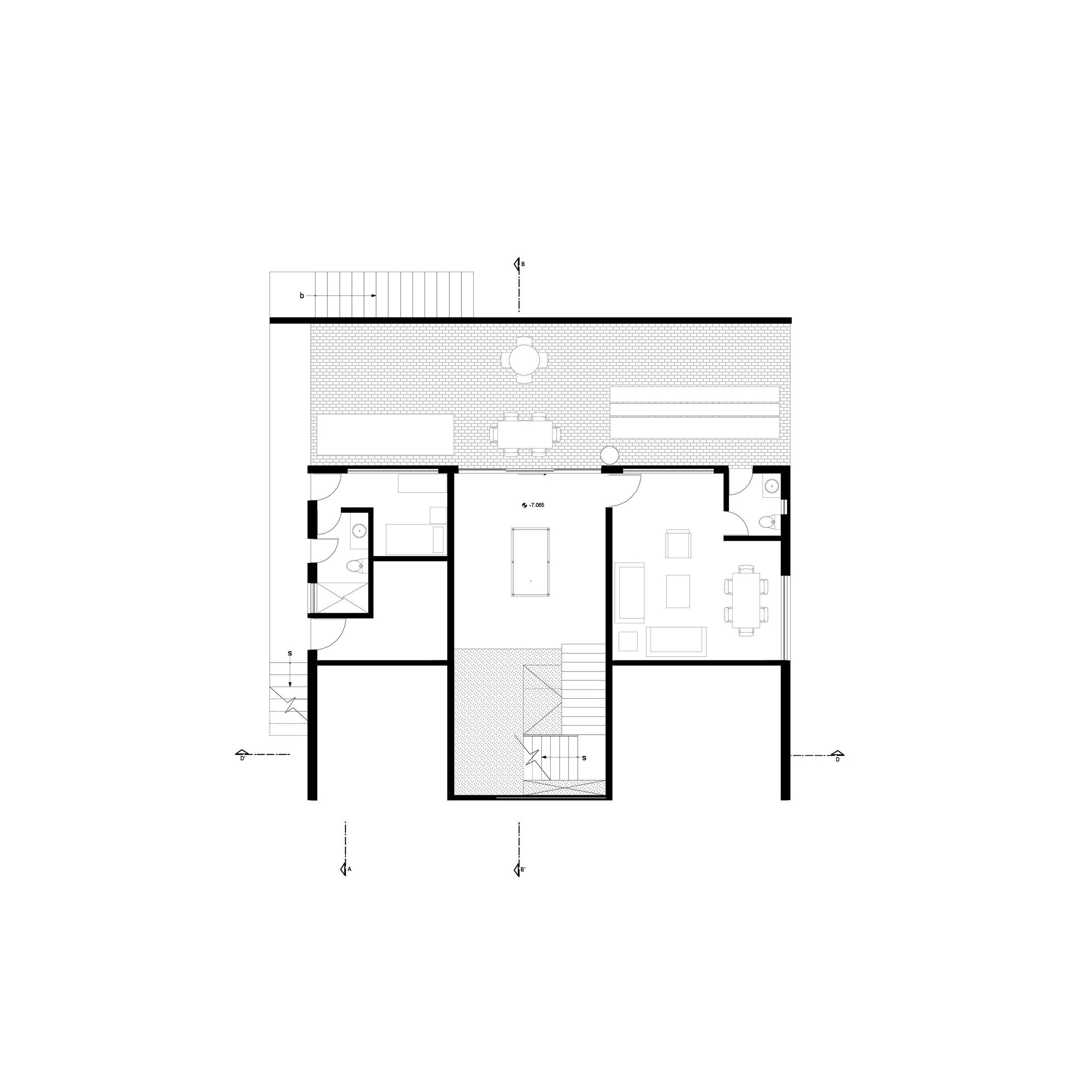 2364x2363 Concrete House