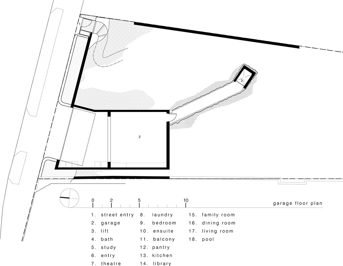 1200x930 Luigi Rosselli Architects' Book House Features Shifted Concrete