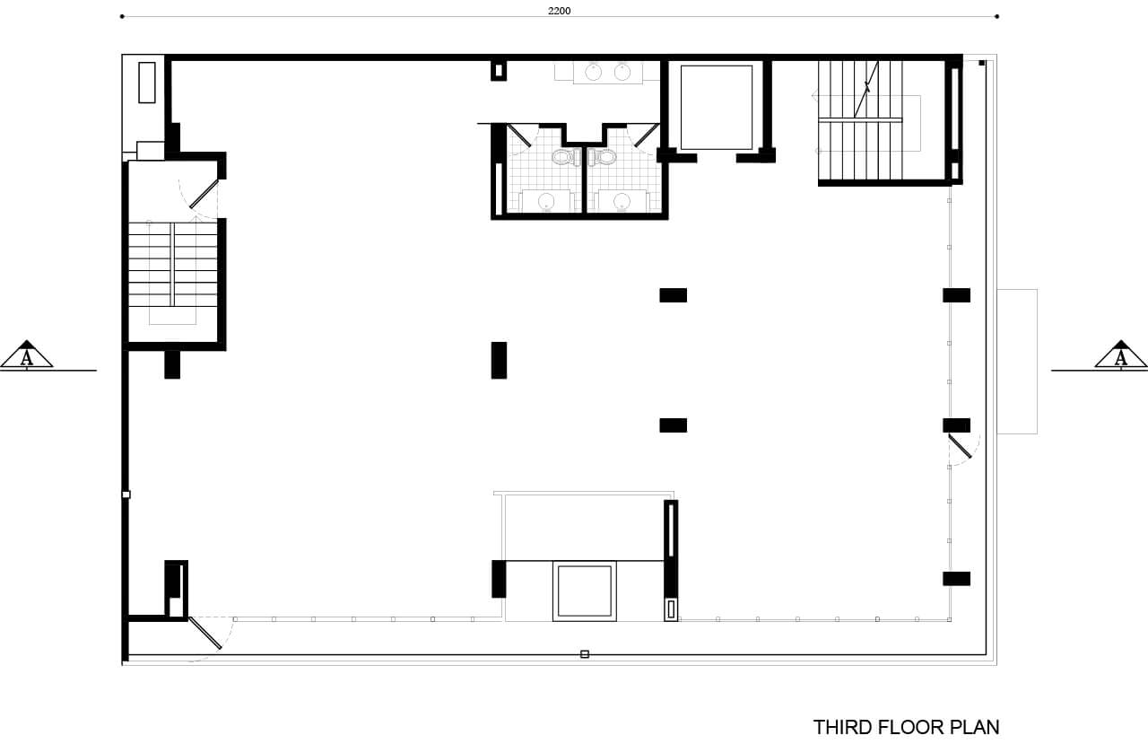 1280x829 The Design Of A Modern Concrete Office