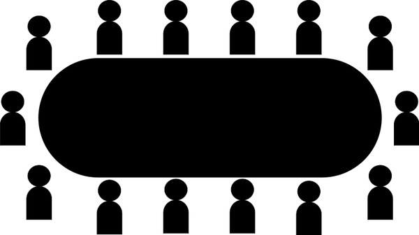 600x337 Conference Free Vector In Open Office Drawing