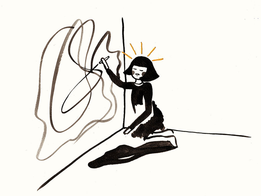 907x680 Drawing Nani Puspasari