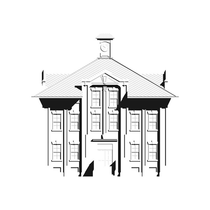 700x700 Shadow Drawing Building For Free Download