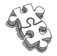 191x190 Complete Circle Puzzle Pieces Drawing Free Image