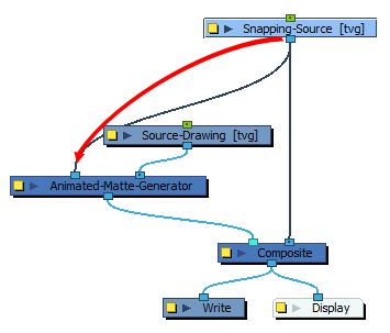 355x303 Connecting A Snapping Source Drawing To An Animated Matte