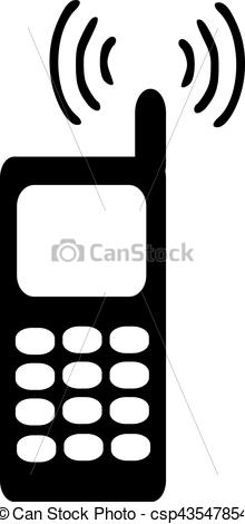 220x470 Telephone Cellphone Connection Clipart Vector