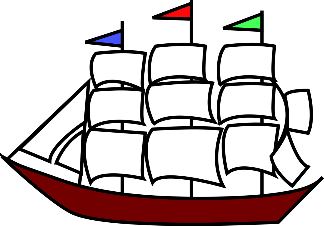 1075x750 caravel drawing sail ship transparent png clipart free download