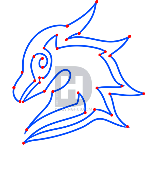 588x720 how to draw a constellation, step