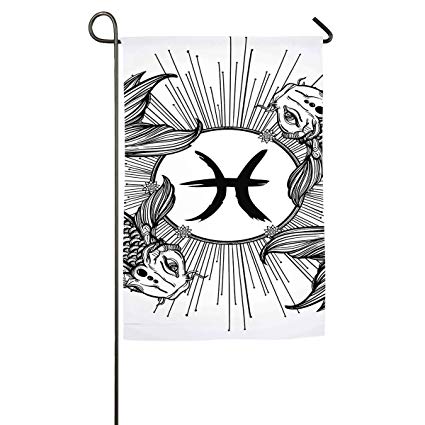 425x425 tardiga sketch of pisces sign with fishes